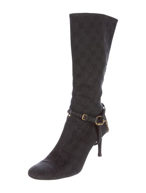 gucci guccissima boots|Gucci high heel boots.